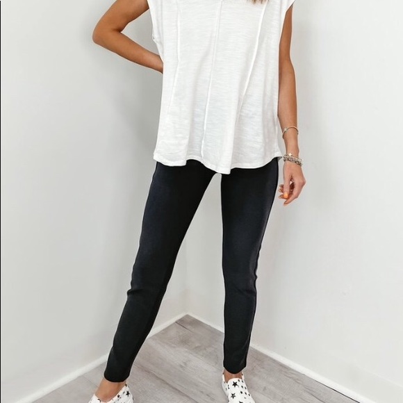 NWT New Mix Pull on pants/leggings GRAY - Picture 5 of 9